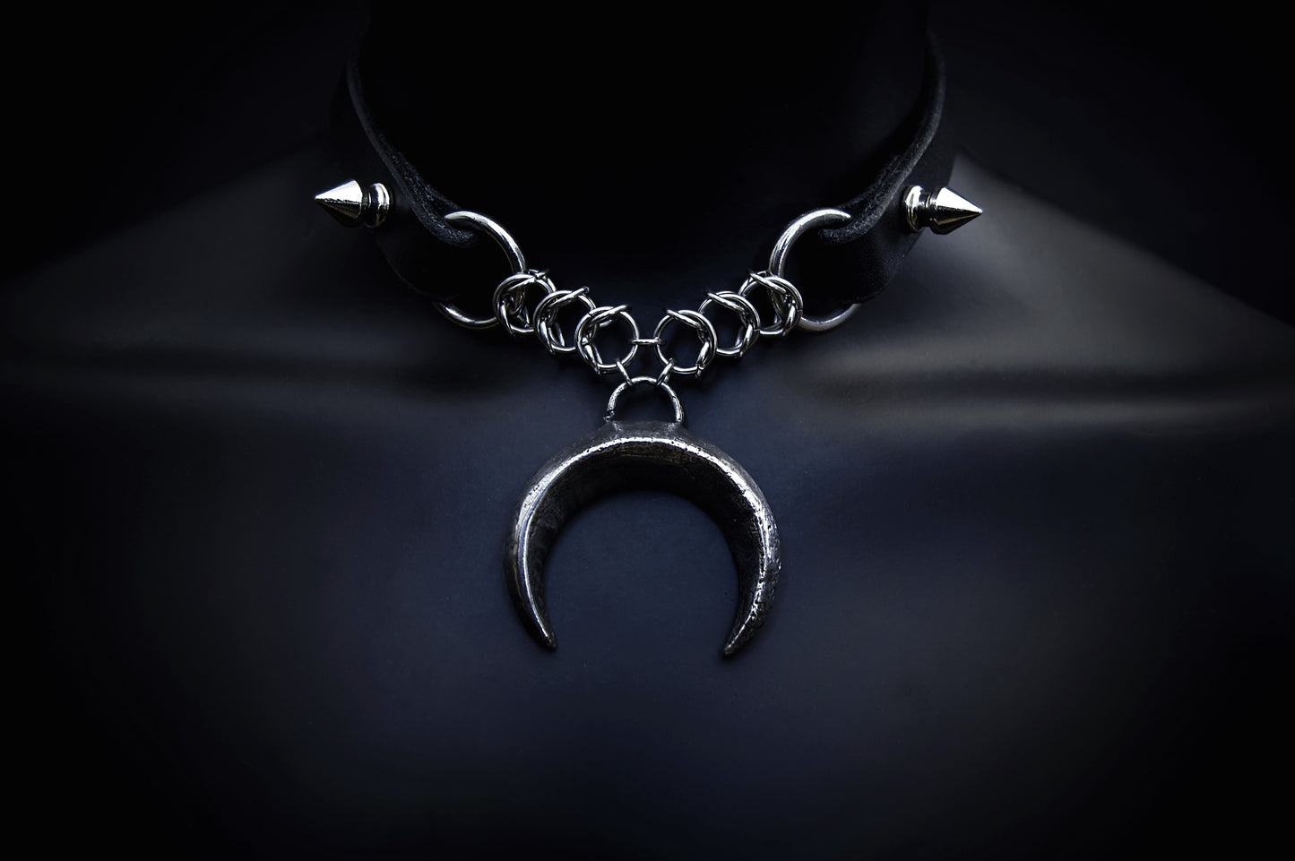 Crescent Moon Choker