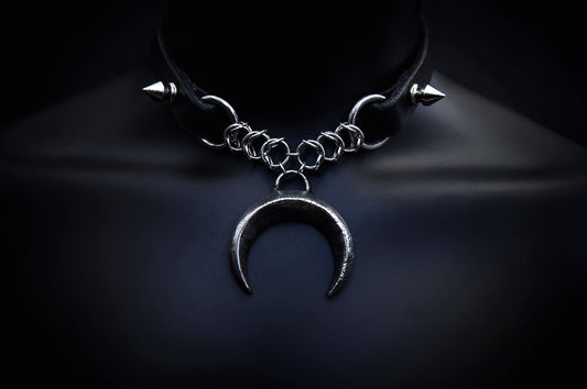 Crescent Moon Choker