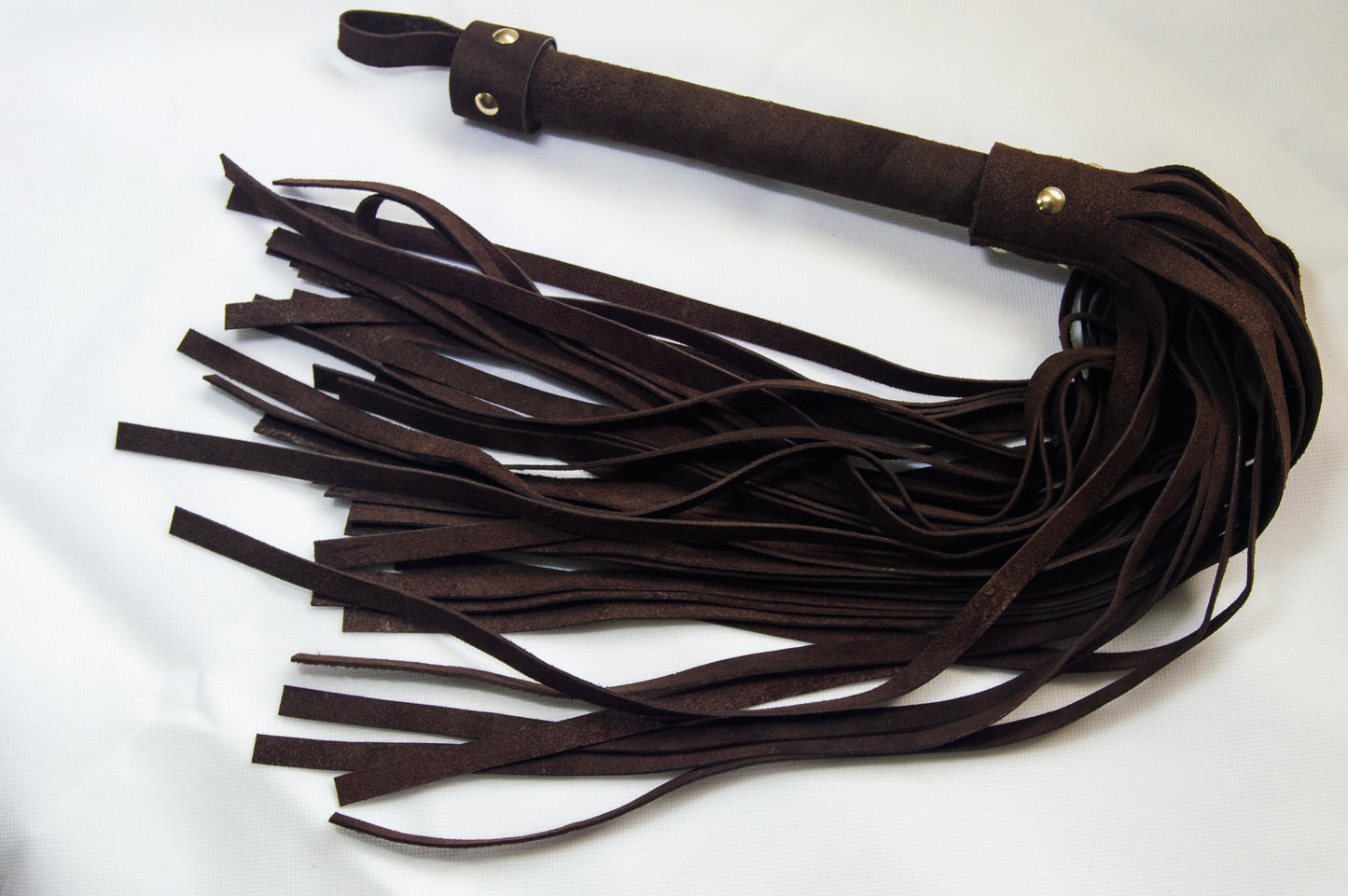 Dark Dominance Suede Flogger